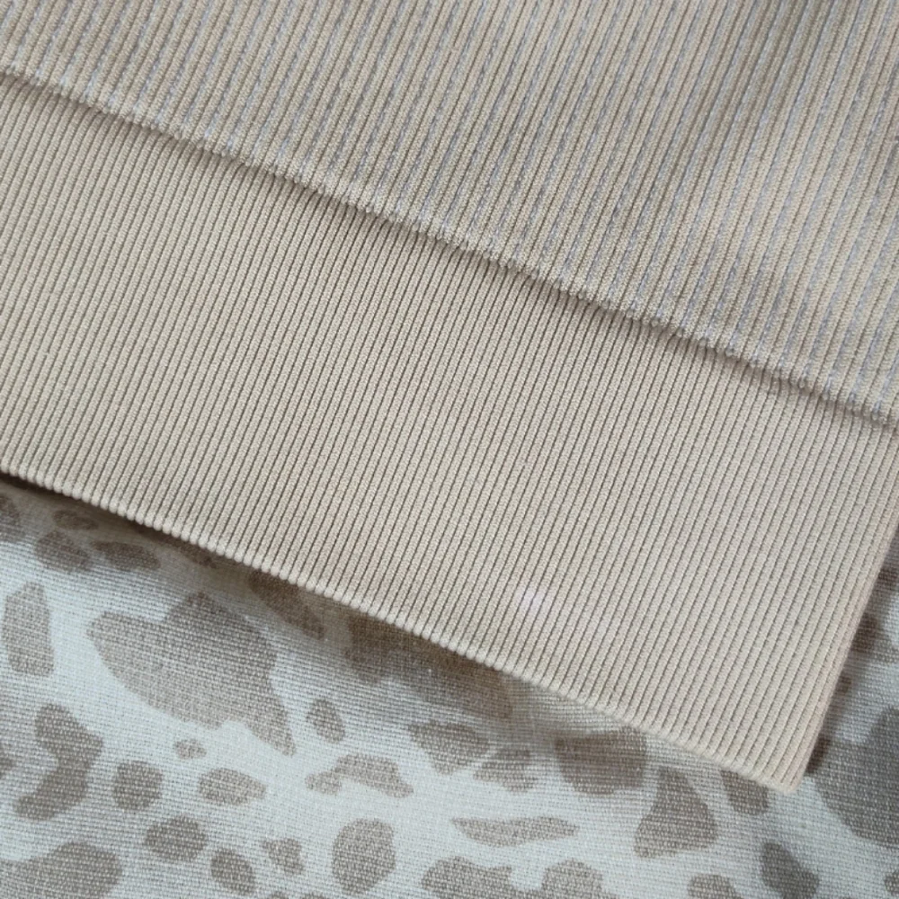 Offline By Aerie Cream Ribbed Sports Bra - Picture 4 of 7